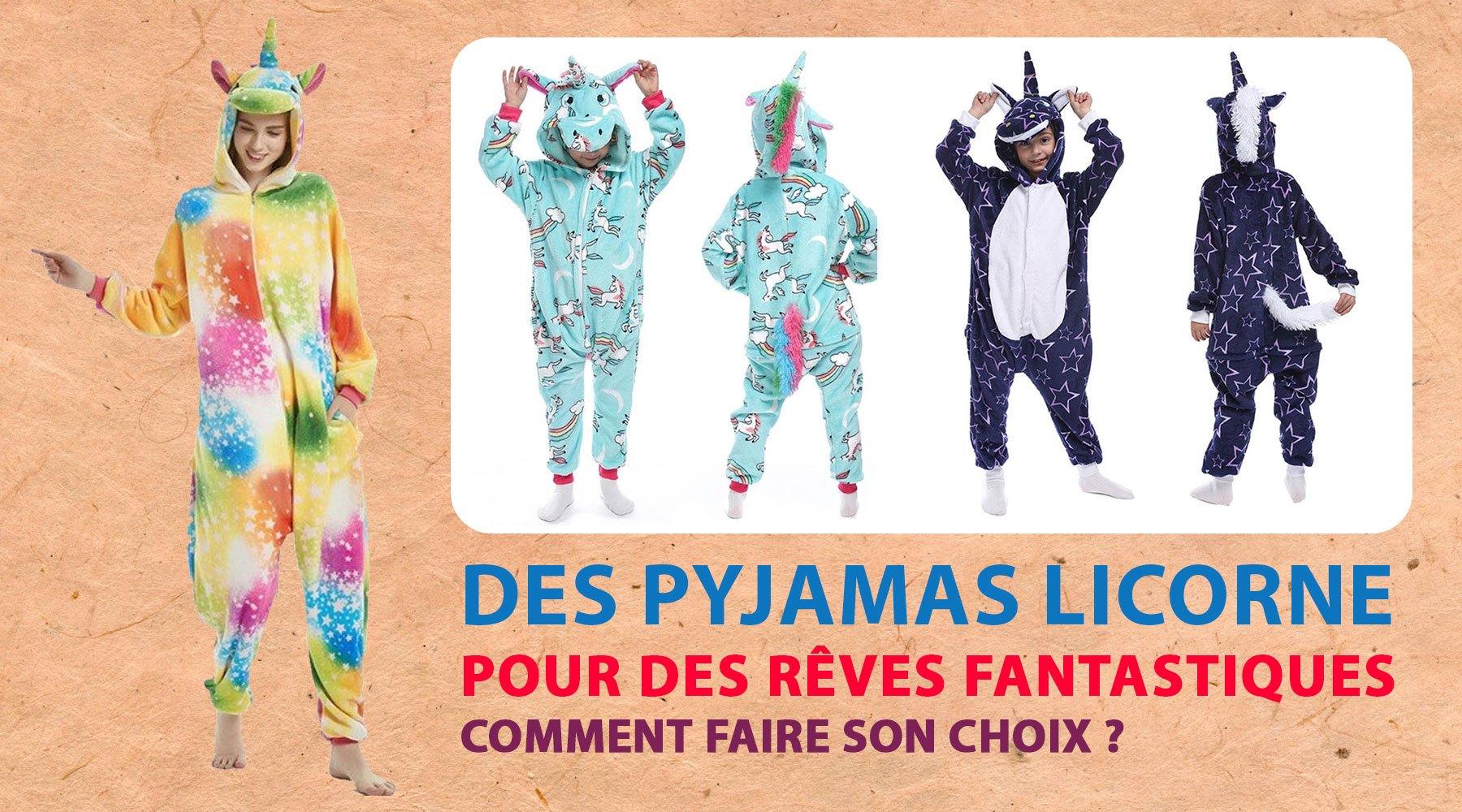 Des pyjamas Licorne pour des rêves fantastiques | LICORNE FASHION