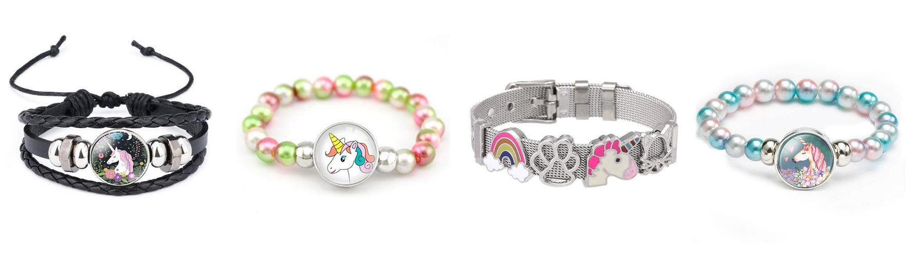 Bracelets licorne pour jeunes filles