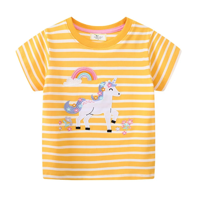 T-shirt Licorne Yellow - Licorne Fashion
