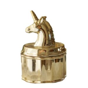 Boîte à bijoux Licorne Dorée | LICORNE FASHION