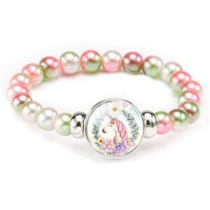 Bracelet Licorne Perles | LICORNE FASHION