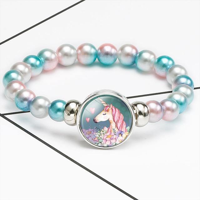 Bracelet Licorne Perles | LICORNE FASHION