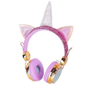 Casque Audio Licorne Media Doré | LICORNE FASHION