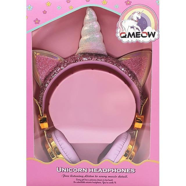 Casque Audio Licorne Media Doré | LICORNE FASHION