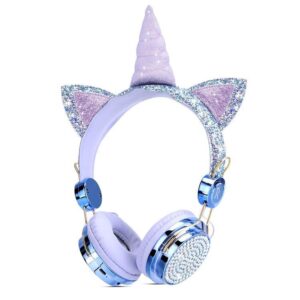 Casque Audio Licorne Media Violet | LICORNE FASHION