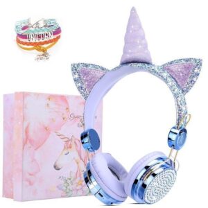 Casque Audio Licorne Media Violet | LICORNE FASHION