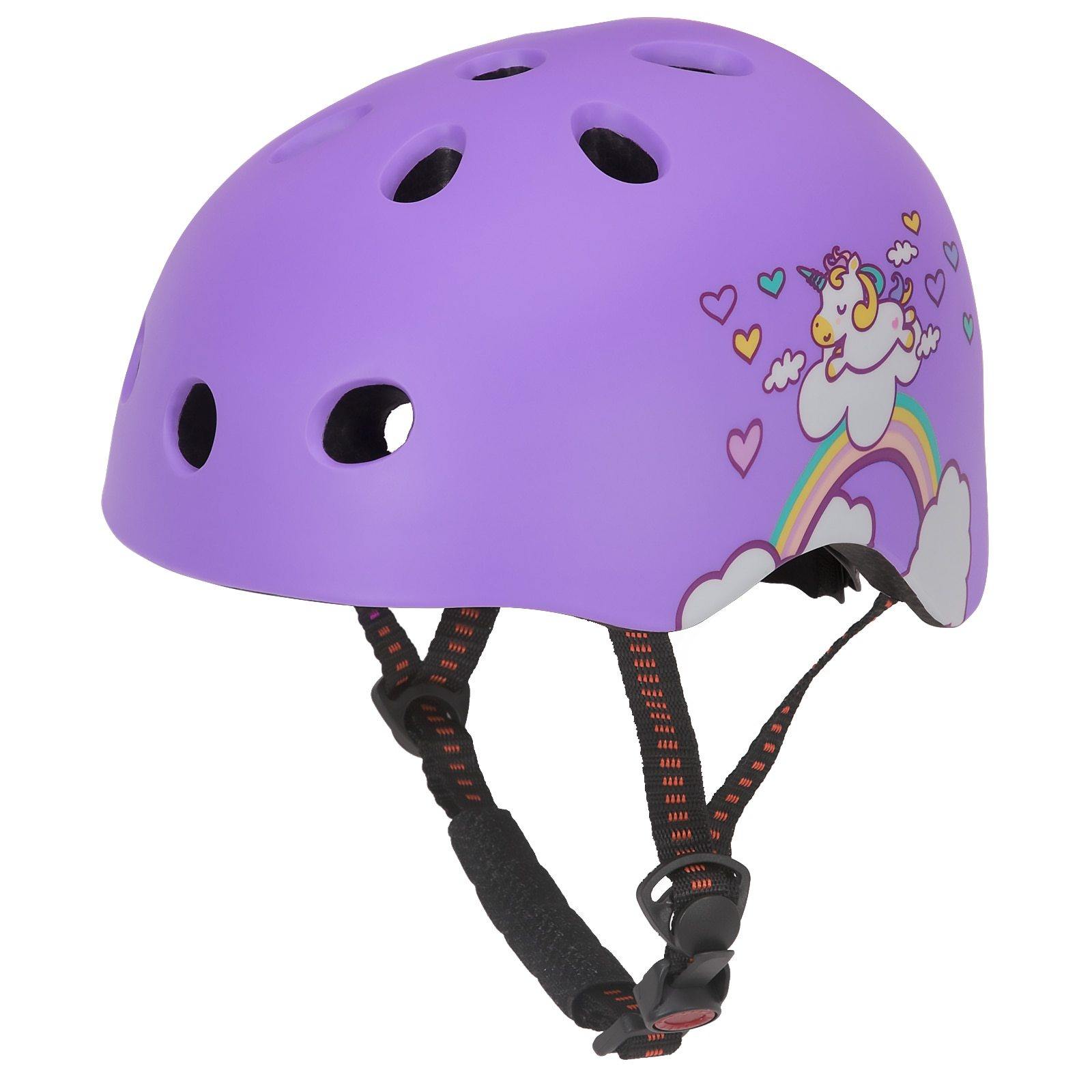 Casque Vélo Licorne Violet Fille | LICORNE FASHION