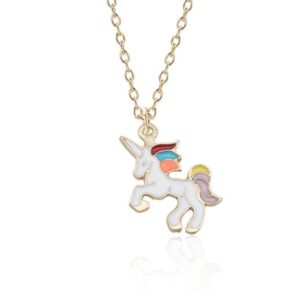 Collier Licorne à Chaîne Dorée | LICORNE FASHION