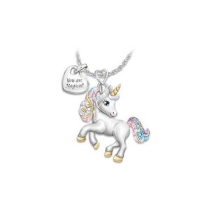 Collier Licorne Arc en ciel | LICORNE FASHION