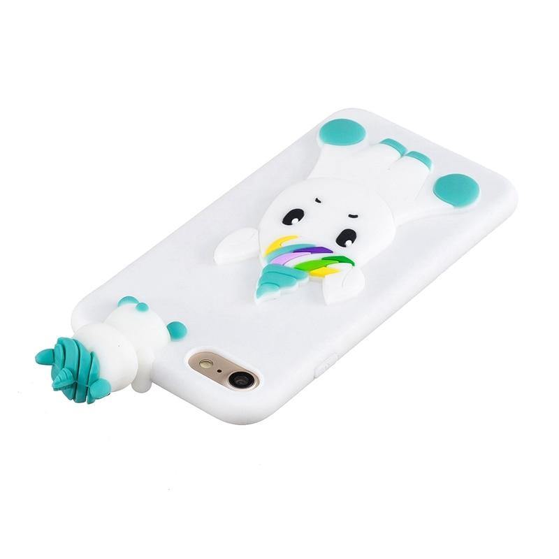 Coque Licorne Iphone Dolce Blanc | LICORNE FASHION