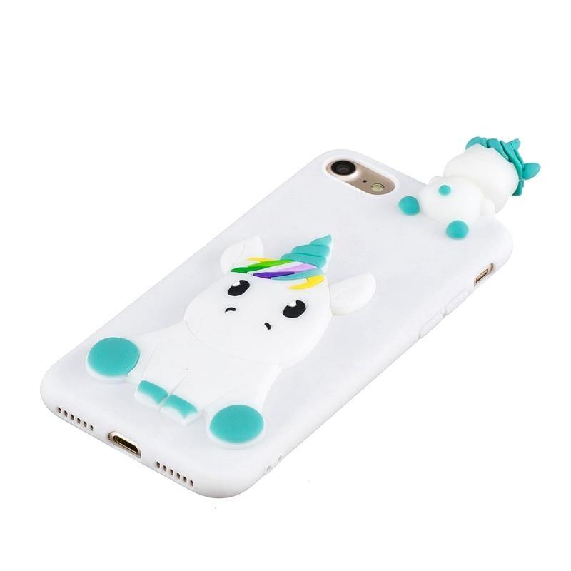 Coque Licorne Iphone Dolce Blanc | LICORNE FASHION