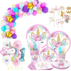 Décoration Anniversaire Licorne Kit An 1 | LICORNE FASHION