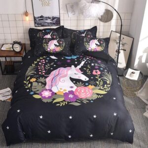 Housse de couette Licorne Blacko | LICORNE FASHION