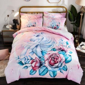 Housse de couette Licorne Flora | LICORNE FASHION