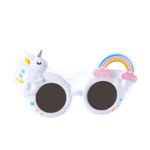 Lunettes Licorne Birthday Blanc | LICORNE FASHION