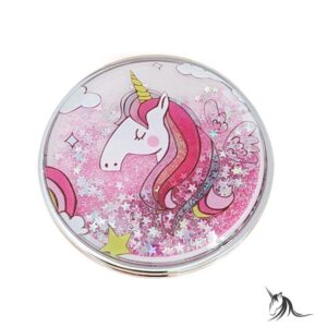 Miroir de poche Licorne Bella | LICORNE FASHION