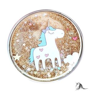 Miroir de poche Licorne Papillon | LICORNE FASHION