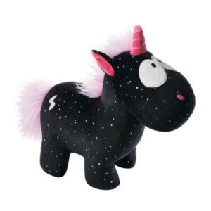 Peluche Licorne Angel Noir | LICORNE FASHION