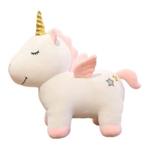 Peluche Licorne Câlin Blanc | LICORNE FASHION