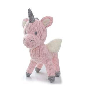 Peluche Licorne Tricot | LICORNE FASHION