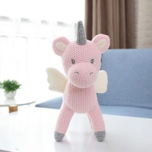 Peluche Licorne Tricot | LICORNE FASHION