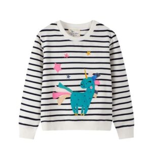 Pull Licorne Rayures | LICORNE FASHION