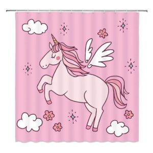 Rideau de Douche Licorne Galloper | LICORNE FASHION