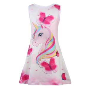 Robe Licorne Papillon été | LICORNE FASHION