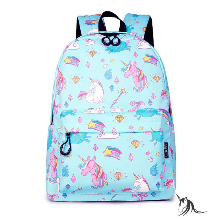 Sac à dos Licorne Écolière Hydrofuge | LICORNE FASHION