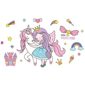 Sticker Licorne Little Princess | LICORNE FASHION