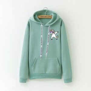 Sweat Licorne Dab Femme Corner Vert | LICORNE FASHION