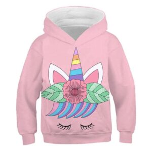 Sweat Licorne Fleurie | LICORNE FASHION