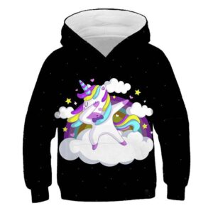 Sweat Licorne Kawaii Dab | LICORNE FASHION