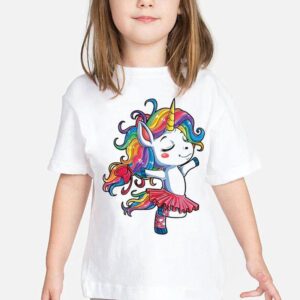 T-shirt Licorne Arc-en-ciel Danse | LICORNE FASHION