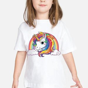 T-shirt Licorne De L'Arc-en-ciel | LICORNE FASHION