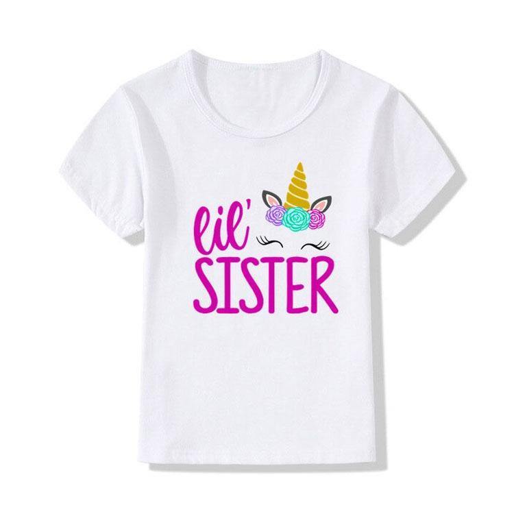 T-shirt Licorne Little Sister | LICORNE FASHION