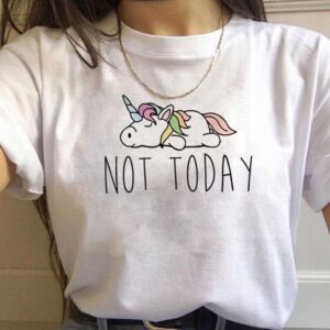 T-shirt Licorne Not Today | LICORNE FASHION