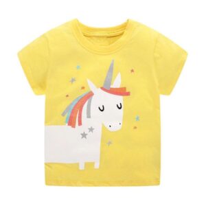 T-shirt Licorne Yellow | LICORNE FASHION