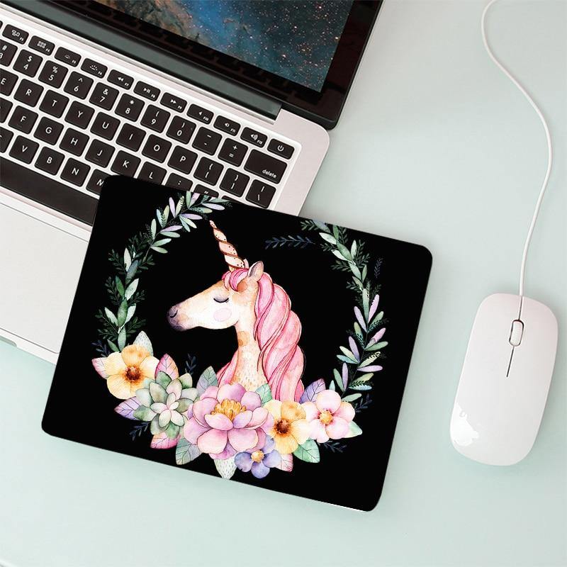 Tapis de souris Licorne Flora | LICORNE FASHION