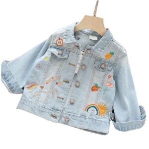 Veste Licorne Jean Fille | LICORNE FASHION