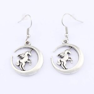 Boucles d’oreilles Licorne Illusion