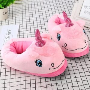 Chaussons Licorne Brillant