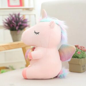 Peluche Licorne Moonbeam Rose