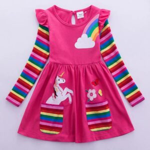 Robe Licorne Arc-d’en-ciel Rainbow