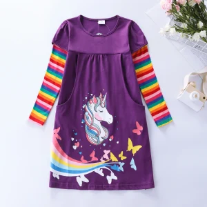 Robe Licorne Butterfly