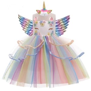 Robe Licorne Tutu Tornade Blanc