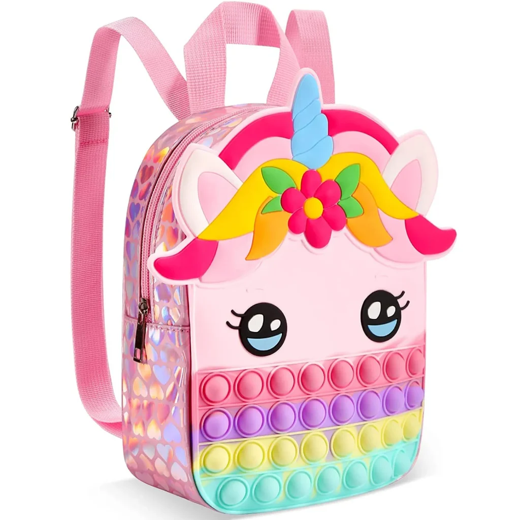 Sac à dos licorne Pop it