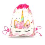 Sac à cordon Licorne Rosée