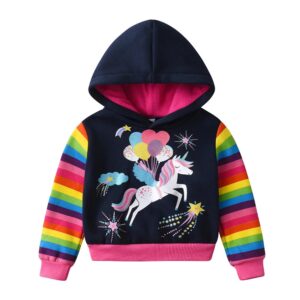 Sweat Licorne Arc-en-ciel