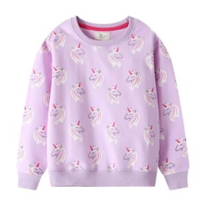 Sweat Licorne Éthéré